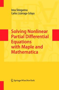 Cover of the book Solving Nonlinear Partial Differential Equations with Maple and Mathematica