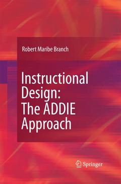 Couverture de l’ouvrage Instructional Design: The ADDIE Approach