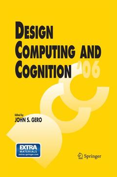 Couverture de l’ouvrage Design Computing and Cognition '06