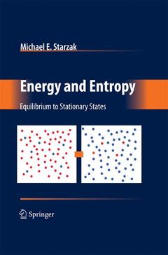 Cover of the book Energy and Entropy