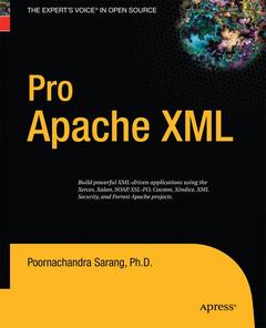 Cover of the book Pro Apache XML
