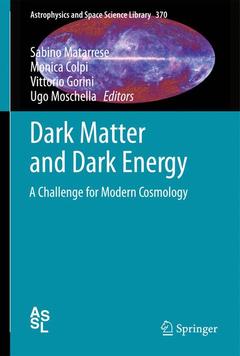 Couverture de l’ouvrage Dark Matter and Dark Energy