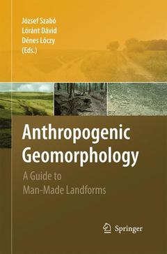 Couverture de l’ouvrage Anthropogenic Geomorphology
