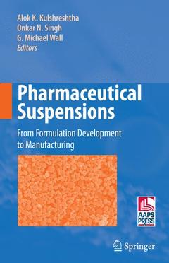 Couverture de l’ouvrage Pharmaceutical Suspensions