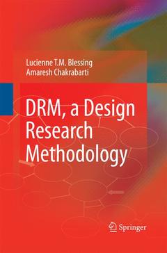 Couverture de l’ouvrage DRM, a Design Research Methodology