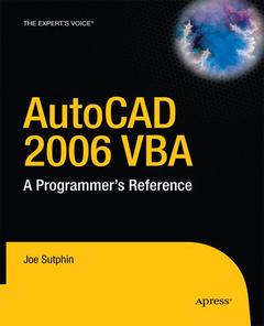 Couverture de l’ouvrage AutoCAD 2006 VBA
