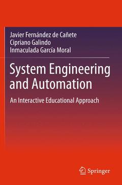 Couverture de l’ouvrage System Engineering and Automation