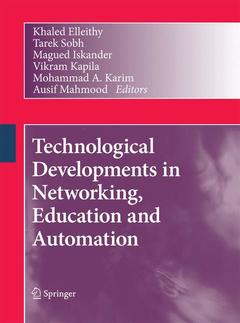 Cover of the book Technological Developments in Networking, Education and Automation