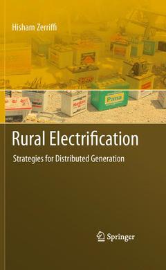 Couverture de l’ouvrage Rural Electrification