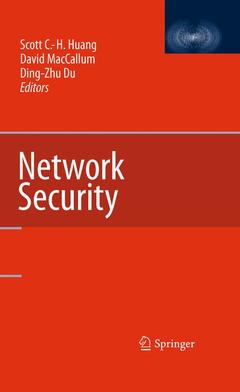 Couverture de l’ouvrage Network Security