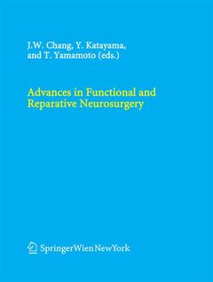 Couverture de l’ouvrage Advances in Functional and Reparative Neurosurgery