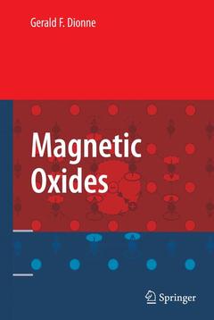 Couverture de l’ouvrage Magnetic Oxides