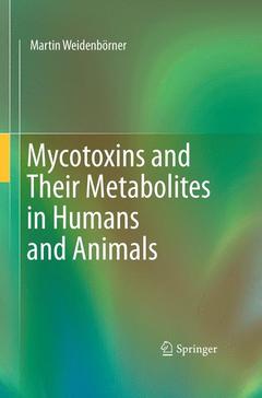 Couverture de l’ouvrage Mycotoxins and Their Metabolites in Humans and Animals