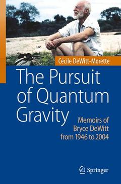 Couverture de l’ouvrage The Pursuit of Quantum Gravity