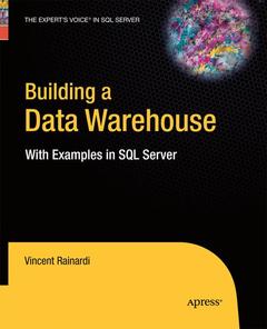 Cover of the book Building a Data Warehouse