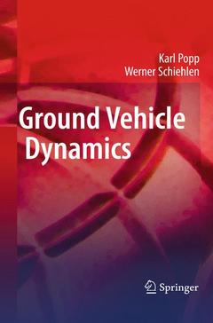 Couverture de l’ouvrage Ground Vehicle Dynamics