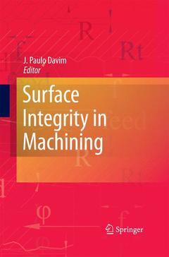 Couverture de l’ouvrage Surface Integrity in Machining