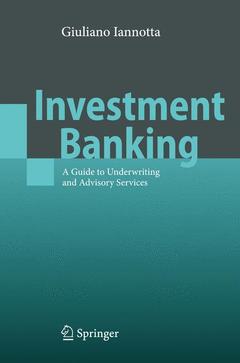 Cover of the book Investment Banking