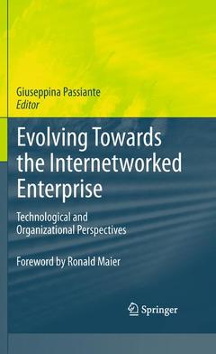 Couverture de l’ouvrage Evolving Towards the Internetworked Enterprise