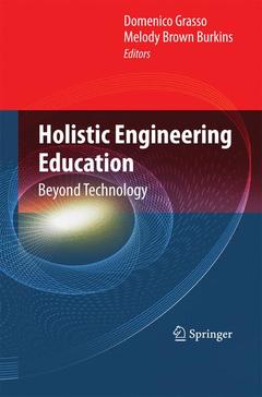 Couverture de l’ouvrage Holistic Engineering Education