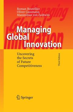 Couverture de l’ouvrage Managing Global Innovation