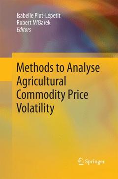 Couverture de l’ouvrage Methods to Analyse Agricultural Commodity Price Volatility