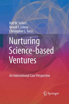 Couverture de l’ouvrage Nurturing Science-based Ventures