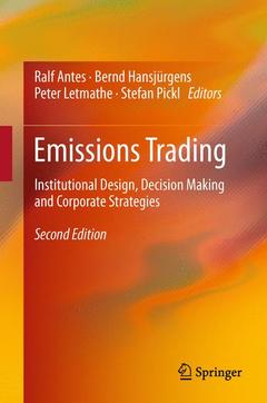 Couverture de l’ouvrage Emissions Trading
