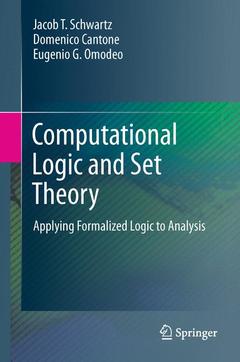 Cover of the book Computational Logic and Set Theory