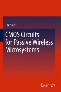 Couverture de l’ouvrage CMOS Circuits for Passive Wireless Microsystems