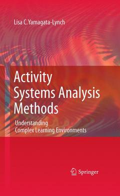 Couverture de l’ouvrage Activity Systems Analysis Methods