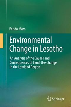 Couverture de l’ouvrage Environmental Change in Lesotho