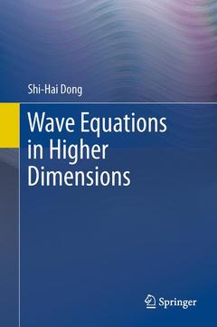 Couverture de l’ouvrage Wave Equations in Higher Dimensions