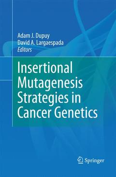 Couverture de l’ouvrage Insertional Mutagenesis Strategies in Cancer Genetics