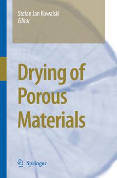 Couverture de l’ouvrage Drying of Porous Materials