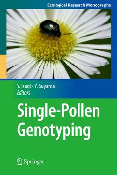 Couverture de l’ouvrage Single-Pollen Genotyping