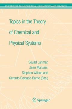 Cover of the book Topics in the Theory of Chemical and Physical Systems