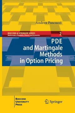 Couverture de l’ouvrage PDE and Martingale Methods in Option Pricing