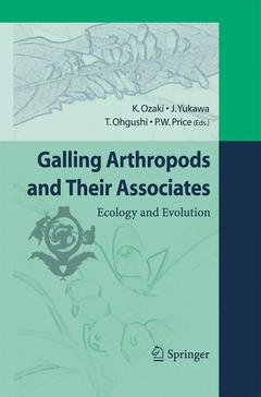 Cover of the book Galling Arthropods and Their Associates
