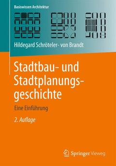 Couverture de l’ouvrage Stadtbau- und Stadtplanungsgeschichte