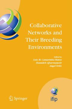 Cover of the book Collaborative Networks and Their Breeding Environments