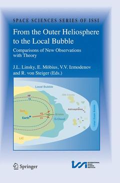 Couverture de l’ouvrage From the Outer Heliosphere to the Local Bubble