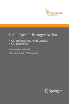 Couverture de l’ouvrage Tissue-Specific Estrogen Action