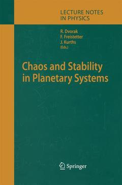 Couverture de l’ouvrage Chaos and Stability in Planetary Systems