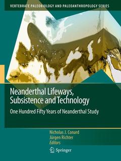 Couverture de l’ouvrage Neanderthal Lifeways, Subsistence and Technology