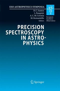 Couverture de l’ouvrage Precision Spectroscopy in Astrophysics