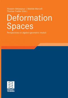 Couverture de l’ouvrage Deformation Spaces