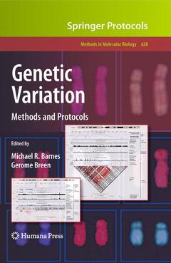 Couverture de l’ouvrage Genetic Variation