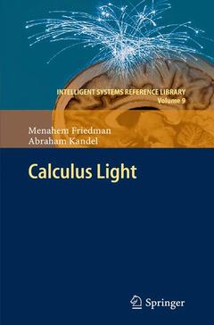 Couverture de l’ouvrage Calculus Light