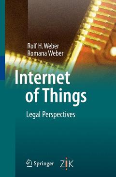 Couverture de l’ouvrage Internet of Things